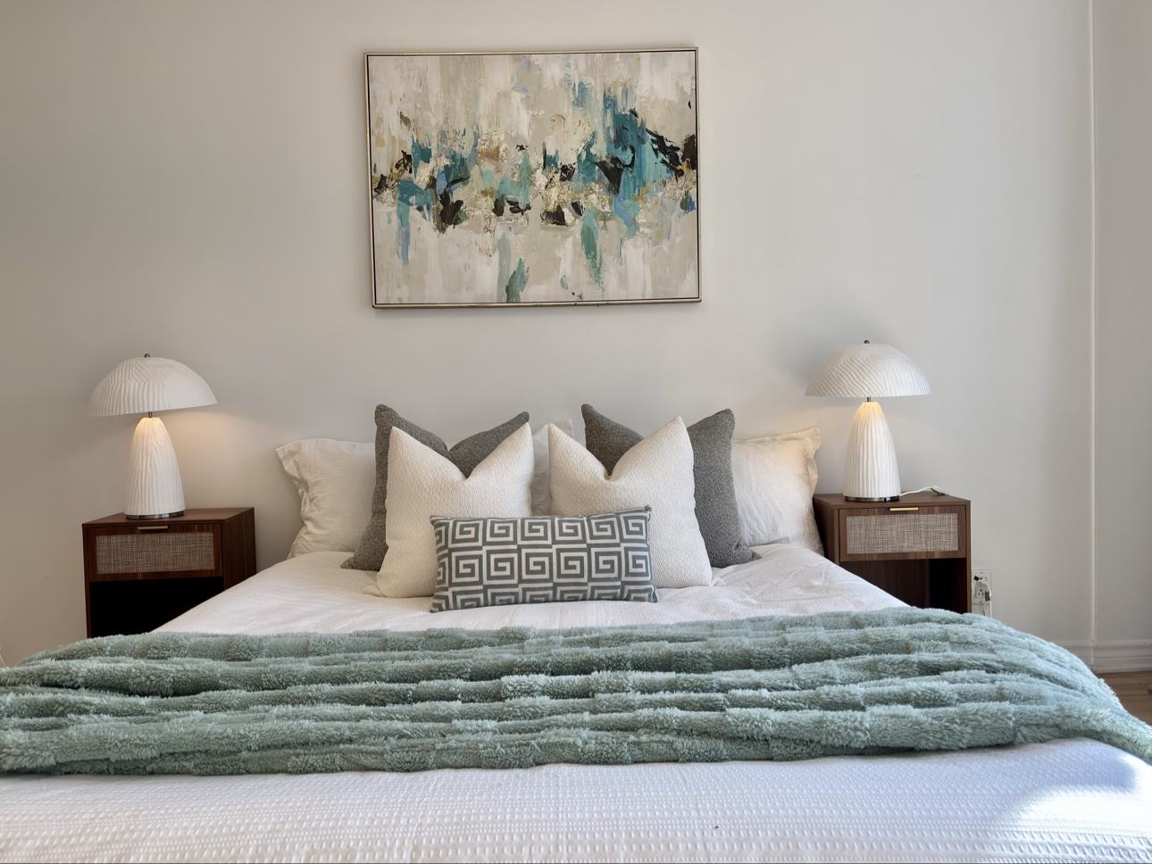 Chambre principale après le home staging